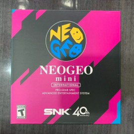 SNK NEOGEO Mini International Classic Edition SNK 40th Anniversary Brand New Sealed