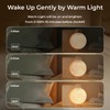 INSSISAIN Moon Lamp with Alarm Clock, 10 Calming Tones with