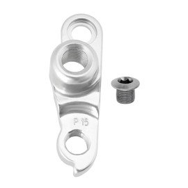 ECSiNG 1 x Bicycle Derailleur Hanger Aluminium Alloy M12 x 1.5 mm Derailleur Hanger with Screws Replacement Part GH-187 Compatible with Whyte Bicycle for M12 x 1.5 mm Thru Axle Splitter