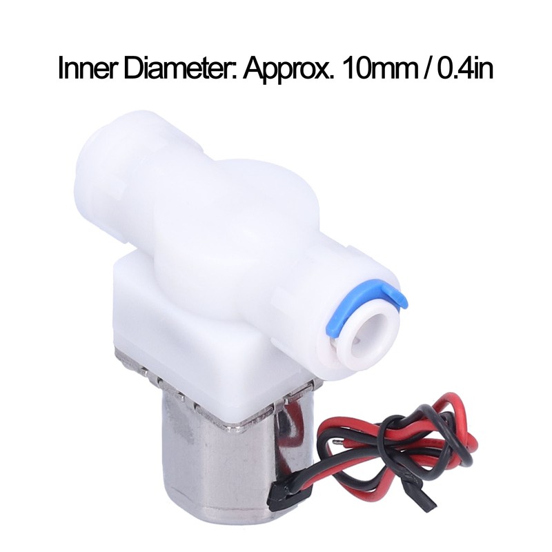 1/4in Solenoid Valve Drinking Water Quick Connector Bistable Pulse Hydraulic