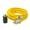 Yellow Jacket 25 Ft. 10/3 15A Generator Cord with Bonus