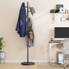 MISSLO Heavy Duty Coat Rack Freestanding 4 Adjustable Size Coat