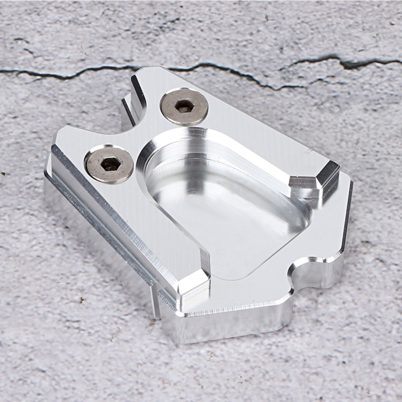 CNC Aluminum Side Stand Extension Pad Plate Fit for Piaggio