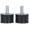 2Pcs AntiVibration Mount Rubber Isolator for Air Compressor Diesel Engine