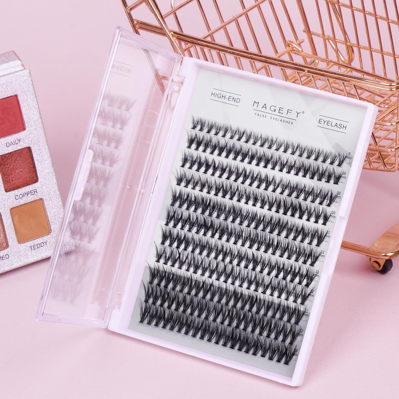 MAGEFY MAGEFY 220 pcs Cluster Lashes 30D 0.07C Eyelash Clusters