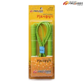 이알엠플러스 줄넘기 그린 미끄럼방지손잡이 ERMP Plus Skipping Rope Green with Non-Slip Handles, 상세참조 × 상세참조 × 1개