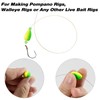 Dr.Fish 30 Pack Oval Foam Floats Trout Floats Fishing Rig