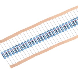 sourcing map Pack of 30 Metal Film Resistors 10K Ohm 2W 1% Tolerance 5 Colour Band