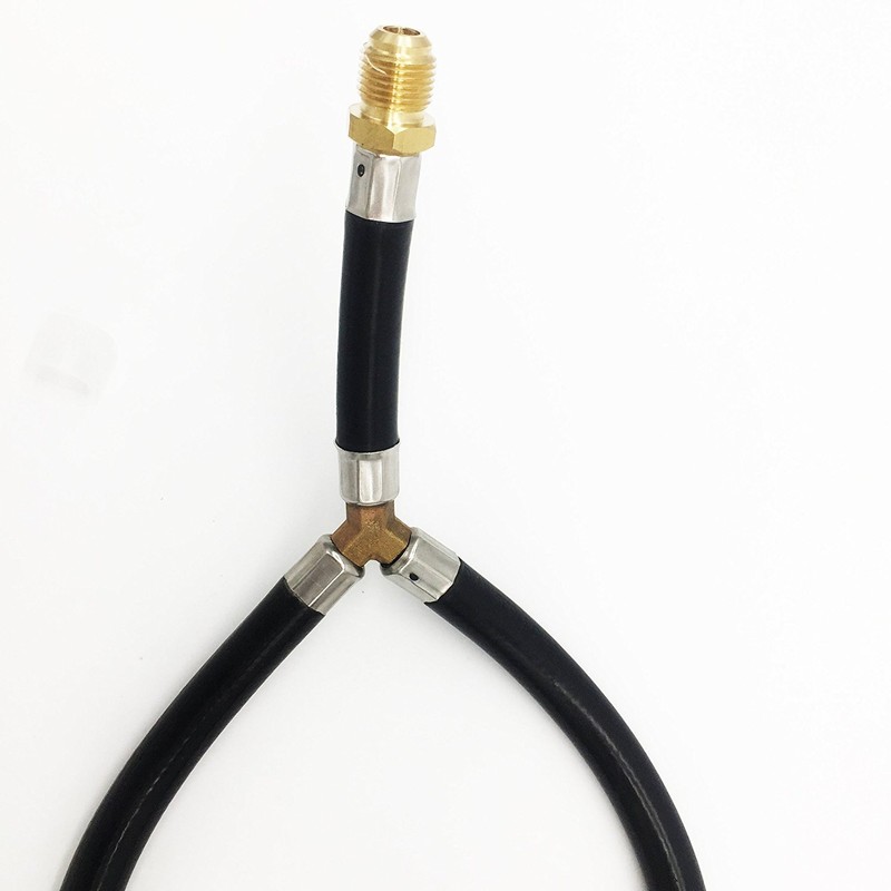 MeTer Star 3/8" Flare Gas Barbecue Grill Connection Flexible Hose