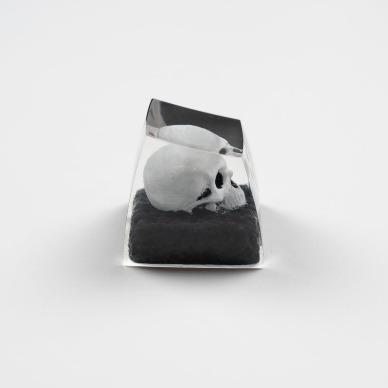 ULTRAEQUIP Artisan Keycaps Skull Keycaps Resin keycap Escape Custom Keycap