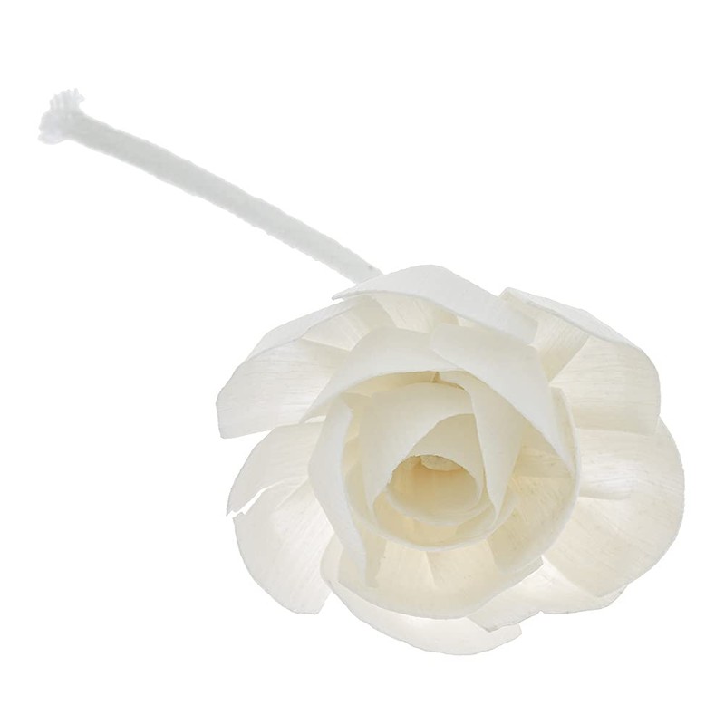 LOOGOOL 2Pcs Flower Head Diffusers with Cotton Wick for Home