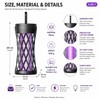 Electric Mosquito Zapper Lamp for Indoor & Outdoor Use –