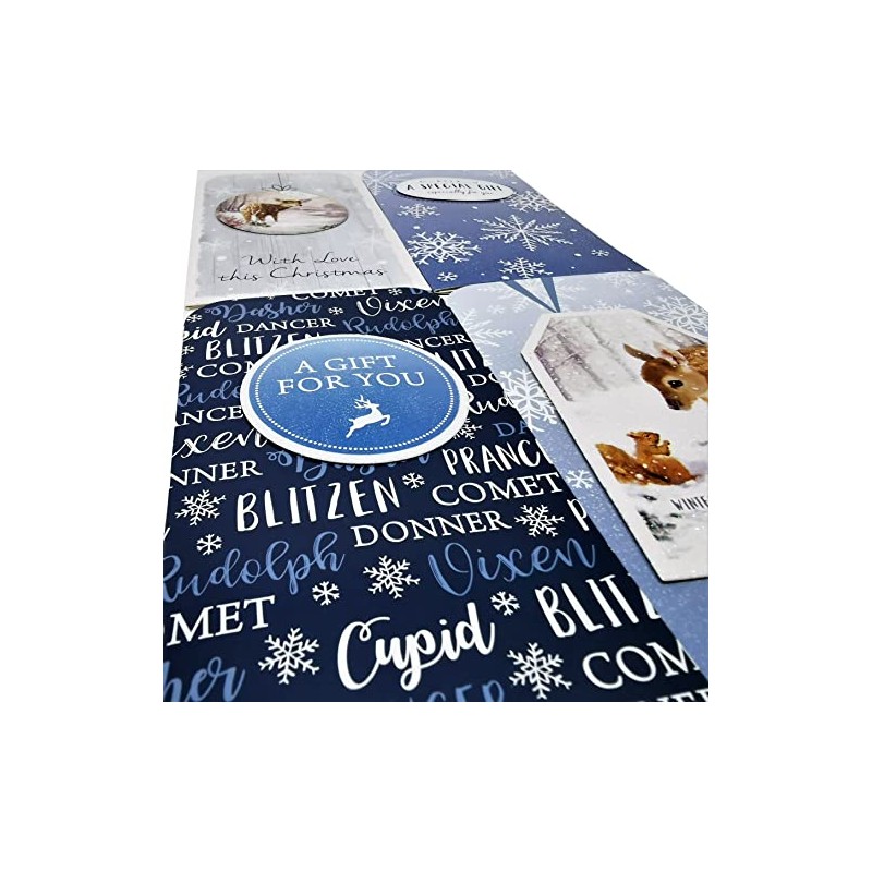 4 Assorted Handcrafted Money Wallets & Envelopes Winter Wonderland (8472)