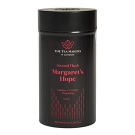 The Tea Makers of London Margaret's Hope Second Flush FTGFOP1 Darjeeling Black Tea (125g Caddy)