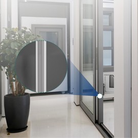 5M Natural Rubber Soundproof Sealing Strip Door and Window Seal Black Seal 0-15mm Gap