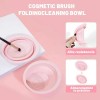 51pcs Brochas Maquillaje Profesional Esponjas Neceseres