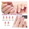 Luotivon Lima De Uñas De Cristal Para Manicure Profesional (2piezas)