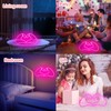 RLINZU Pink Heart Hand Neon Sign Battery/USB Powered LED Decorative