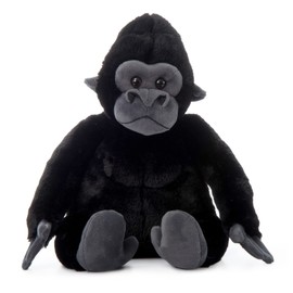 The Petting Zoo Gorilla Stuffed Animal, Gifts for Kids, Wild Onez Zoo Animals, Gorilla Plush Toy 12 inches