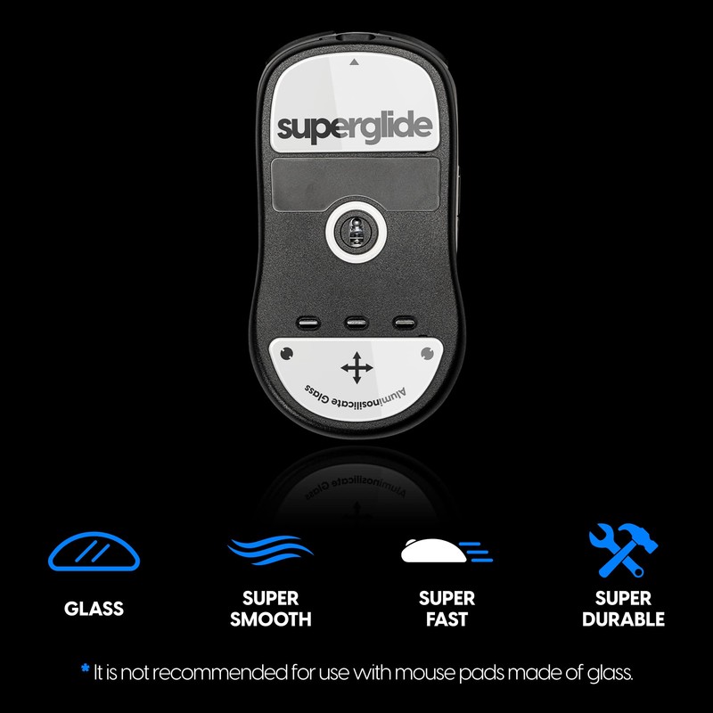 Pulsar Gaming Gears Superglide - Fastest and Smoothest Mouse Feet/Skates