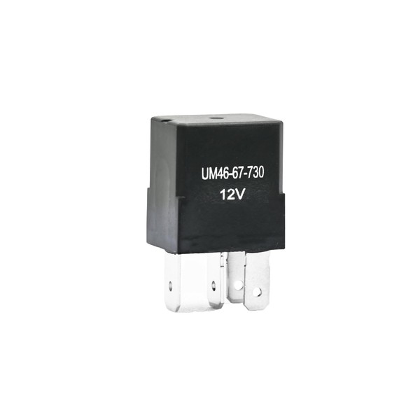 GROBARPART 1 Packs UM46-67-730 Relay, 12V 30A 4 Pins, Automotive