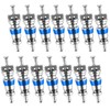 100Pcs HVAC Schrader Valve Core, High-Pressure Valve Stem Core with