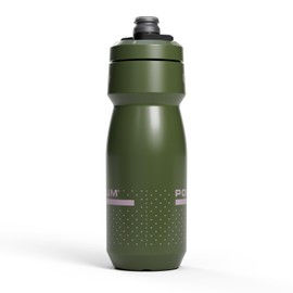 CamelBak Podium 24oz Bike Water Bottle - Easy Squeeze Bottle - Fits Most Bike Cages, Deep Fern