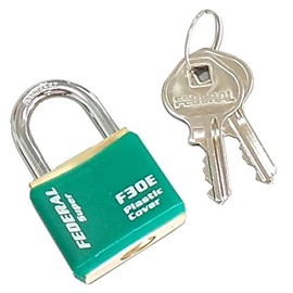 Sega 33 mm Cylinder Padlock (The Same Key/Green) ea983sc – 230E