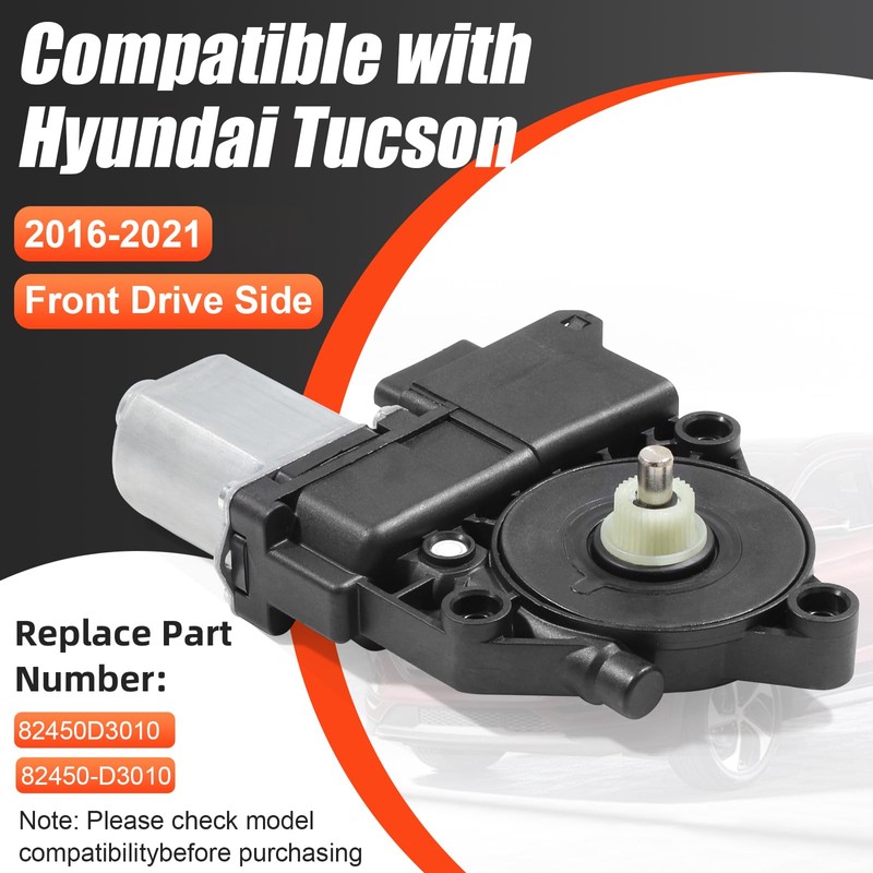 CCNLHZM Power Window Lift Motor Compatible with Hyundai Tucson 2016