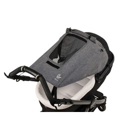 Altabebe Lifeline Deluxe AL7014-30 Awning with Side Protection and Window on the Surface Dark Grey