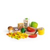Erzi 28144 Assorted Vegan Wooden Shop Items for Children, Role