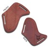 ADAM KNIVES Leather Knife Sheath For Belt, Slanted Pancake Sheath,