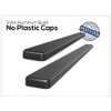 APS (Black Powder Coated 4 inches Running Boards Nerf Bars
