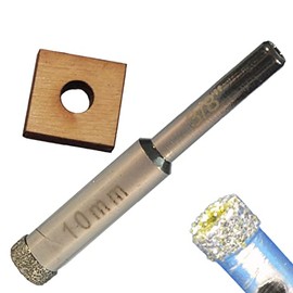 3/8" Diamond Drill Bit for Porcelain Tile Drill Bit 3/8 inch Tile and Glass Drill Bit 3/8 in Diamond Tip Bit with Guide to Hold in Place SO NO JUMPING 3/8 in Porcelain Tile Drill for Ceramic Tile 10mm