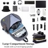 BAGZY Purple Backpack for Ryanair Cabin Bags 40x20x25, Water-Resistant, Abrasion