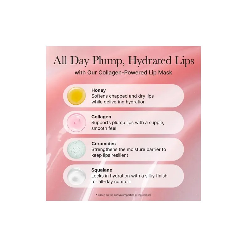 Arencia Honey Glazed Collagen Tratamiento Lip Labial Mask