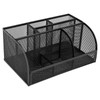 deli Mesh Desk Organizer Office Desktop Organizer with Pen Holder,