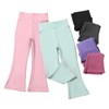 Chicduo 6 Pack Girls Flare Legging Kids Bootcut Pants Girls