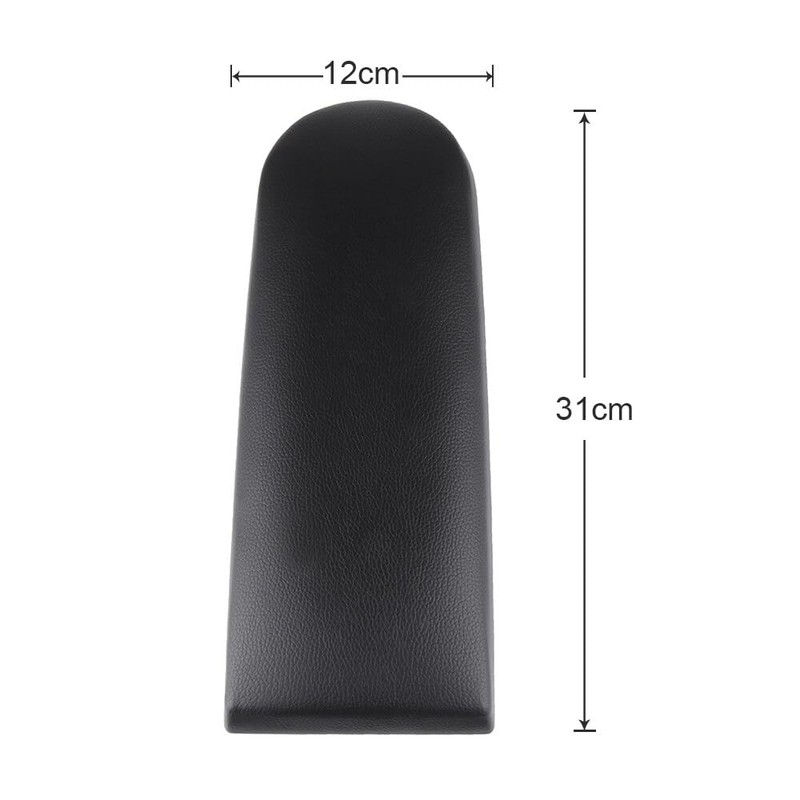 ASTOU Black Center Console Lid Armrest Kit Replacement fit for