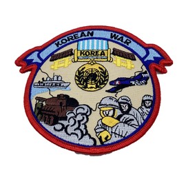 Korean War Patch – Plastic Backing