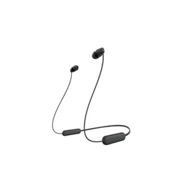 Sony WI-C100 - Audfonos inalmbricos intraauriculares con Banda para el Cuello y micrfono para Llamadas con Manos Libres, Negro, WIC100B (Versin...    