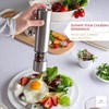 Electric Salt and Pepper Grinder Set - Stainless Steel Battery