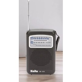Kaito KA210 AM FM Portable Pocket Radio Receiver NOAA Weather Holiday Gift