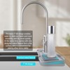 DK-SIMINA Silicone Faucet Mat Silicone Faucet Drip Catcher with Cuttable