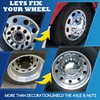 Vitonsbay 4 Rear Dome Axle Wheel Covers - Rear Hub
