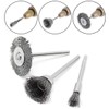 Bestgle 45pcs Steel Wire Wheel Brushes Polishing Set Buffing Accessories