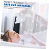 iplusmile 3D Pattern Shower Curtain Liner Waterproof Stand up Shower