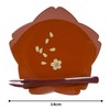Maeju Lacquerware AMJ-2P-610 Assorted Cherry Blossom Dishes with Fork