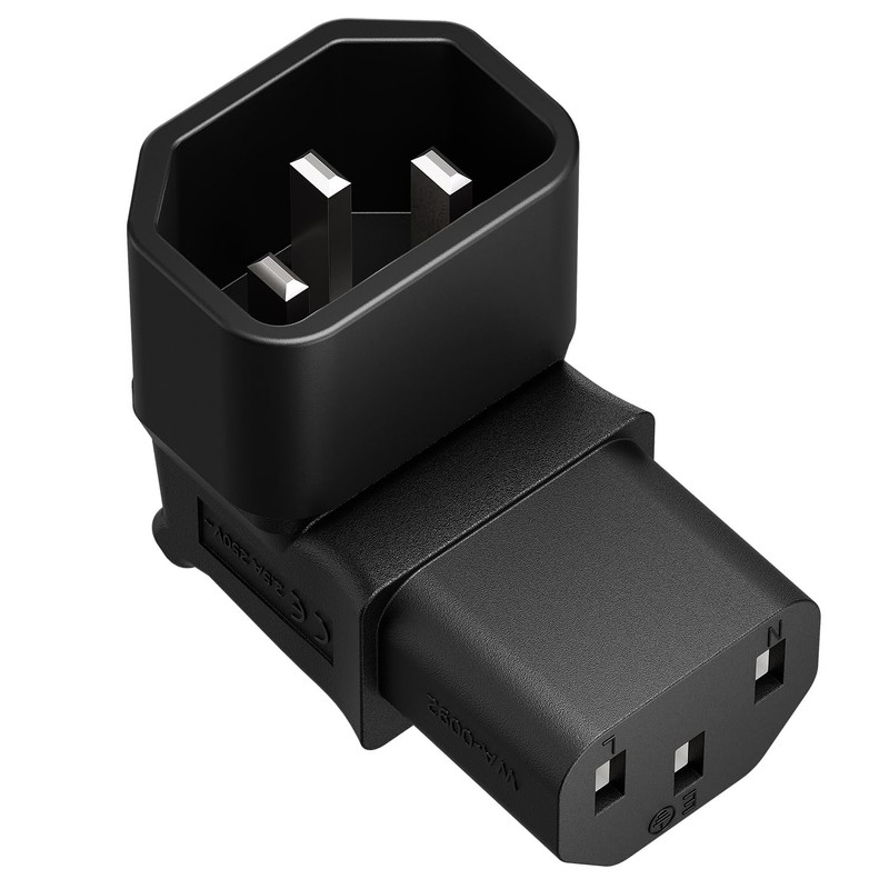 Vellcon IEC 320 C14 to C13 Power Adapter PDU Plug/Socket