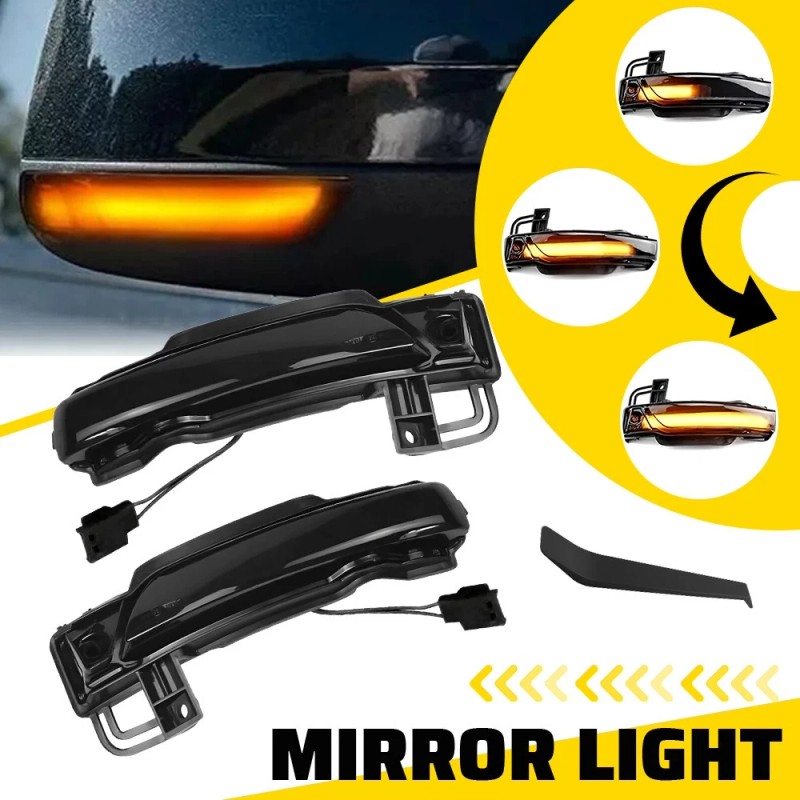 For Dodge Durango WD 2011-2023 Mirror LED Turn Signal Light